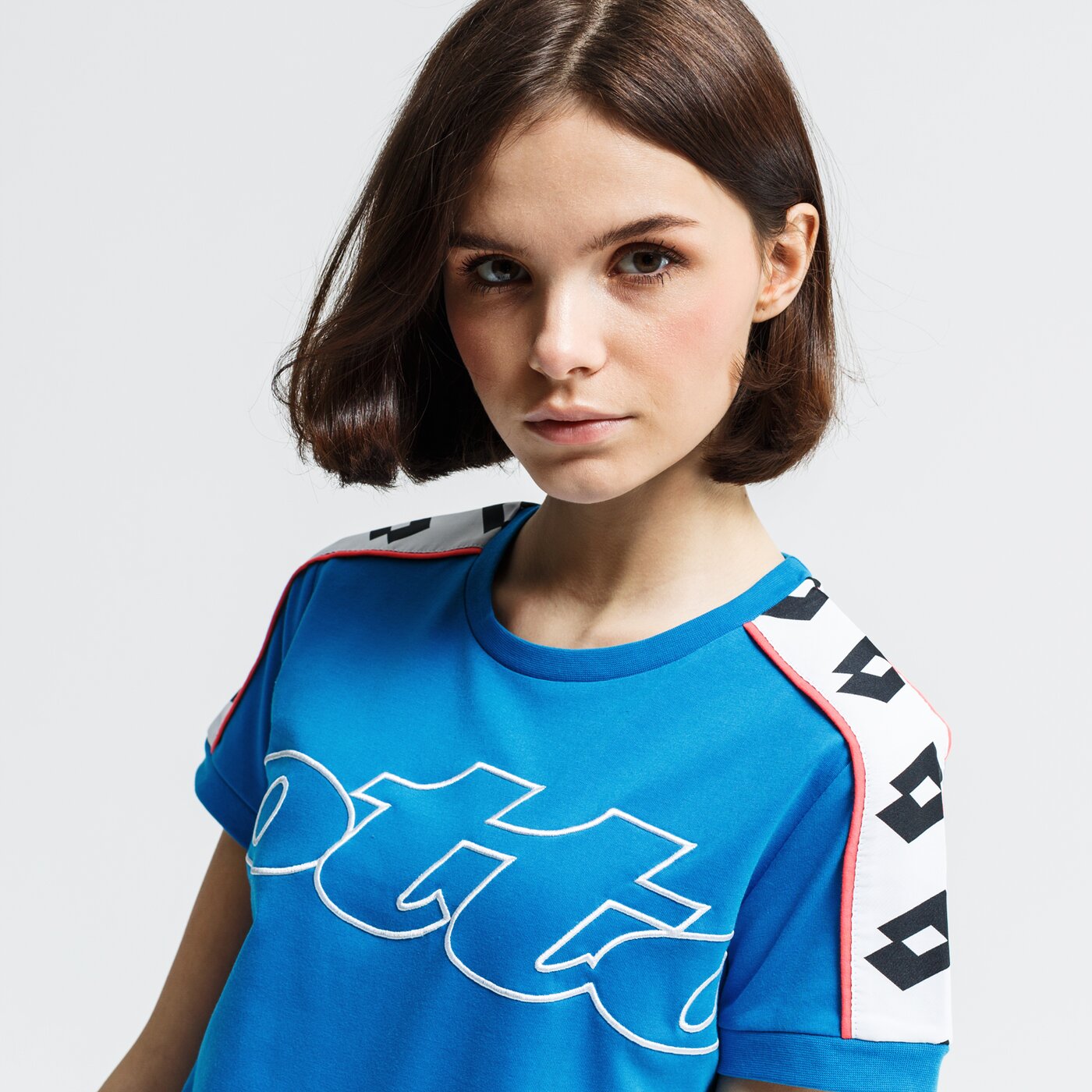 Koszulka damska LOTTO T-SHIRT ATHLETICA PRIME W JS 213475-5p1 kolor niebieski