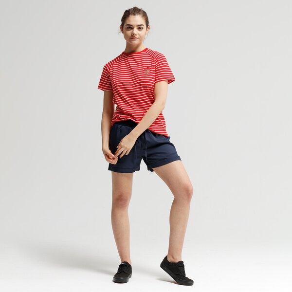 Koszulka damska FEEWEAR T-SHIRT SS PIURA fw19tsd30002 kolor czerwony