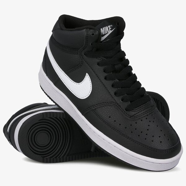 Buty sportowe damskie NIKE COURT VISION MID cd5436-001 kolor czarny