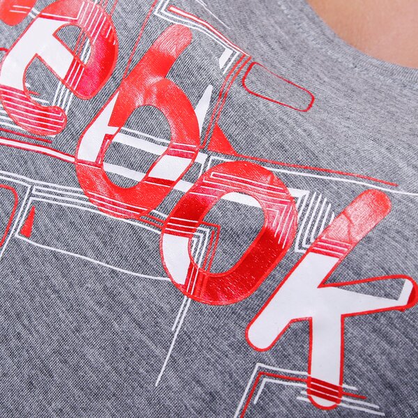 Koszulka damska REEBOK T-SHIRT SG TEE w49586 kolor szary
