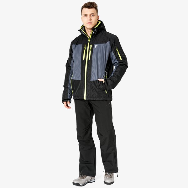 Kurtka zimowa męska FEEWEAR KURTKA NARCIARSKA SNOWFALL fw38kum50001 kolor czarny