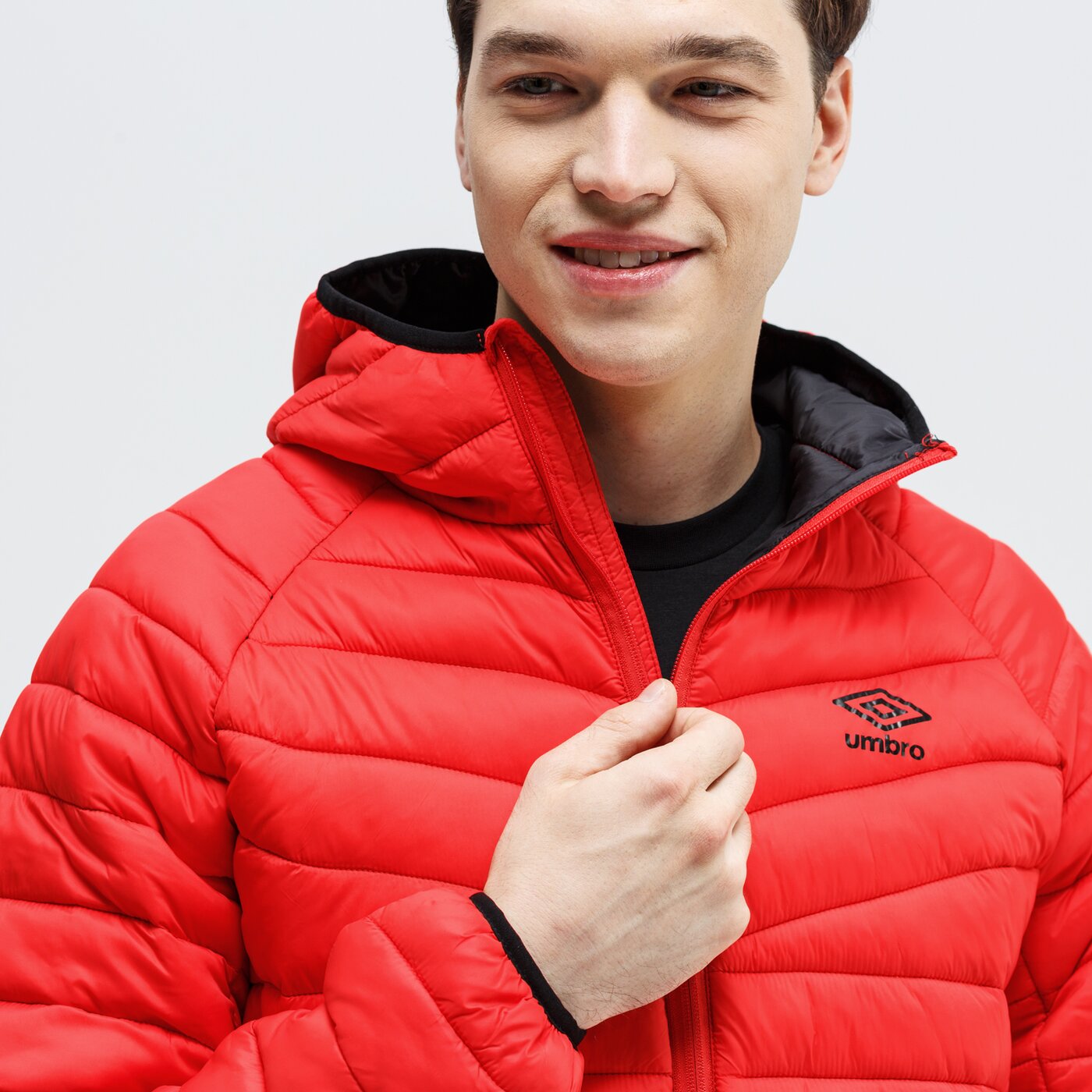 Kurtka zimowa męska UMBRO KURTKA STEEL ul39kum43001 kolor czerwony