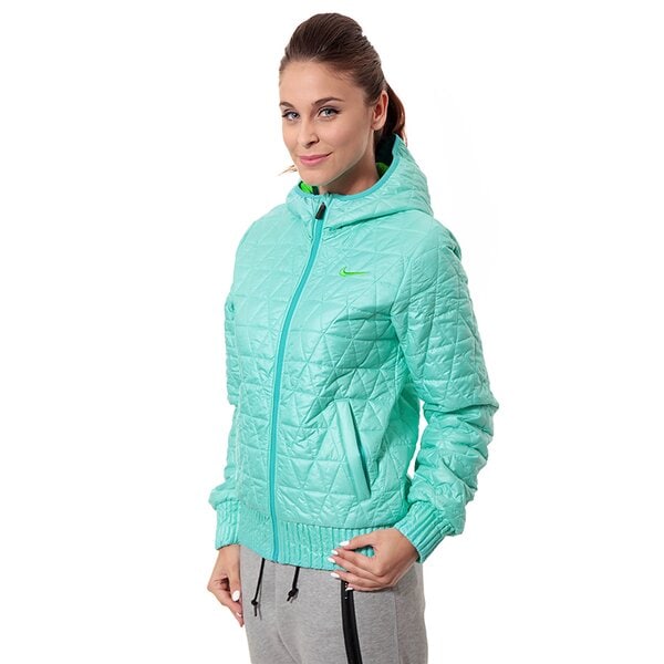 Kurtka zimowa damska NIKE KURTKA ALLIANCE JACKET- PADDED 615156364 kolor zielony