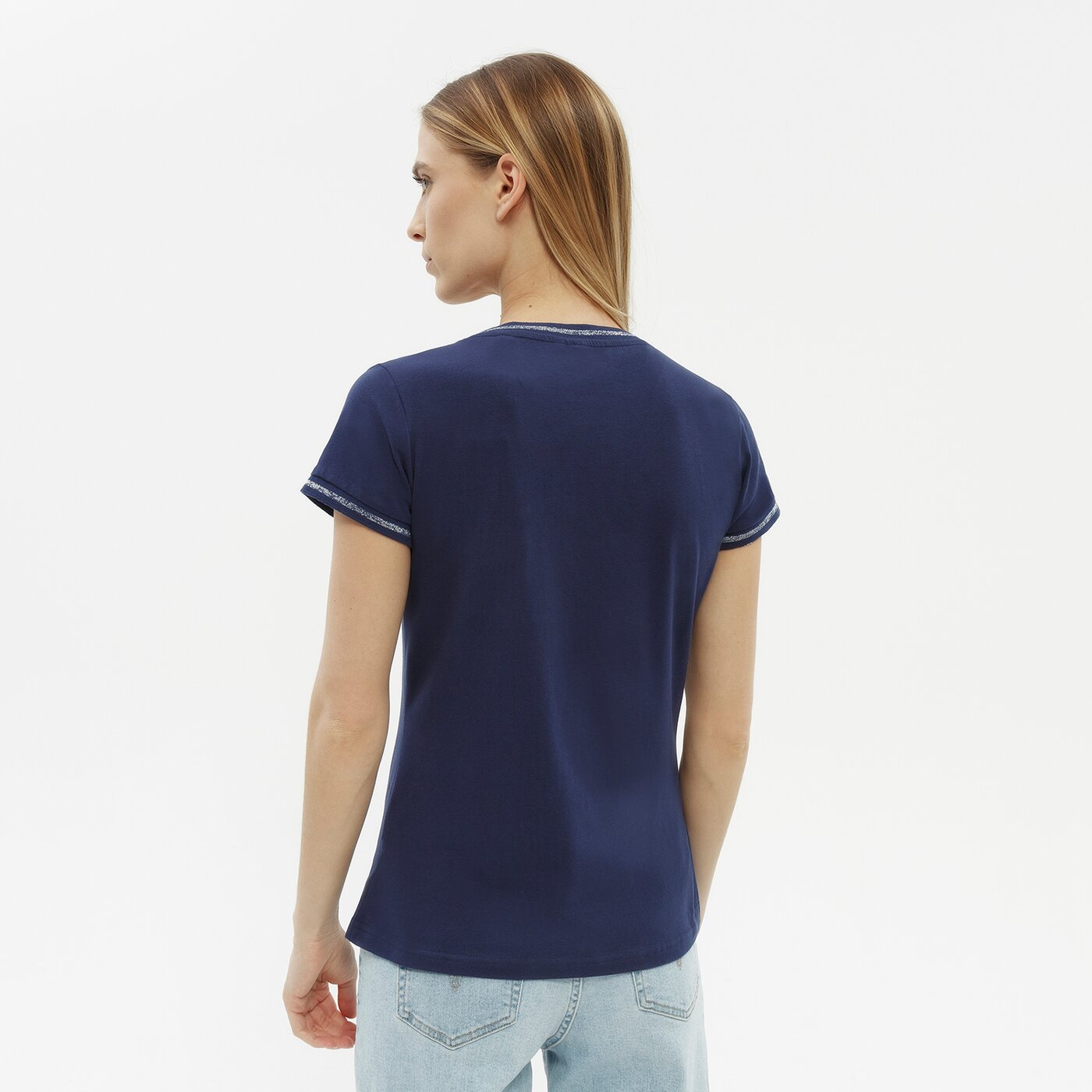 Koszulka damska UMBRO T-SHIRT AUGUSTA ul122tsd45001 kolor granatowy