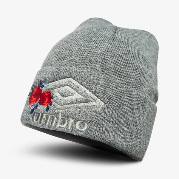 Czapka zimowa damska UMBRO CZAPKA ZIMOWA BRESSE ul38hat54001 kolor szary