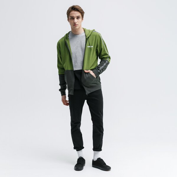 Bluza męska ADIDAS BLUZA M C90 CB FZ ei5623 kolor zielony