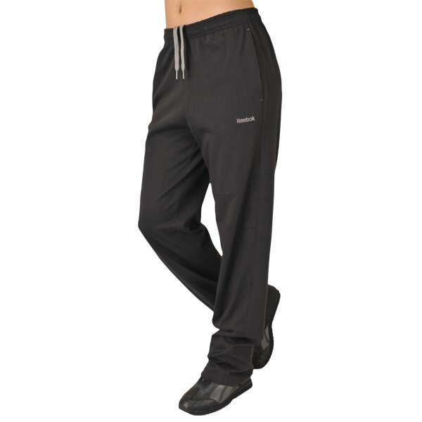 Spodnie dresowe męskie REEBOK SPODNIE KNITPANTOH BLACK w07488 kolor czarny