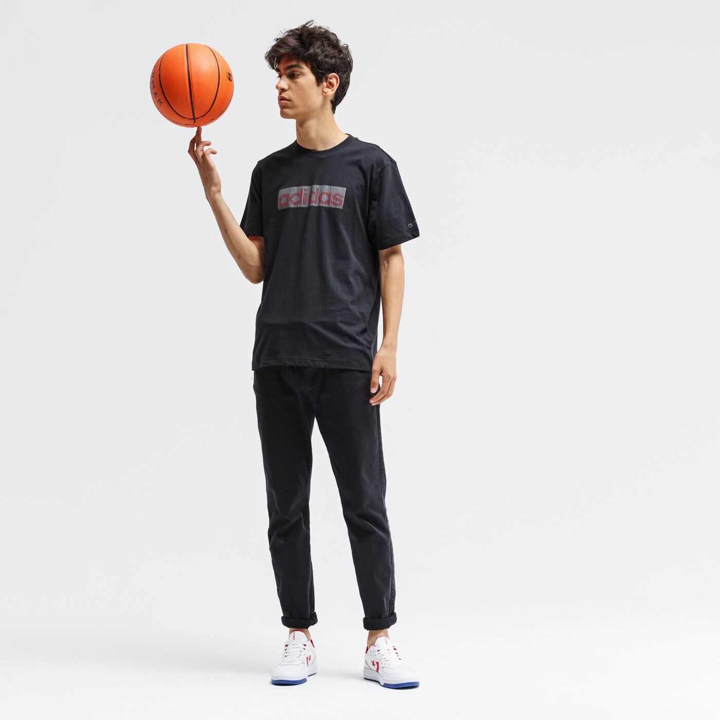 Koszulka męska ADIDAS T-SHIRT SS M PREM PRNT T ei4615 kolor czarny