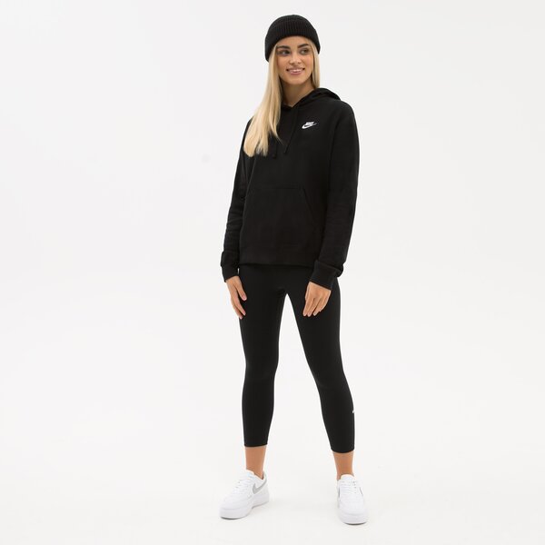 Spodnie dresowe damskie NIKE LEGGINGS W NK ONE DF HR CROP dm7276-010 kolor czarny