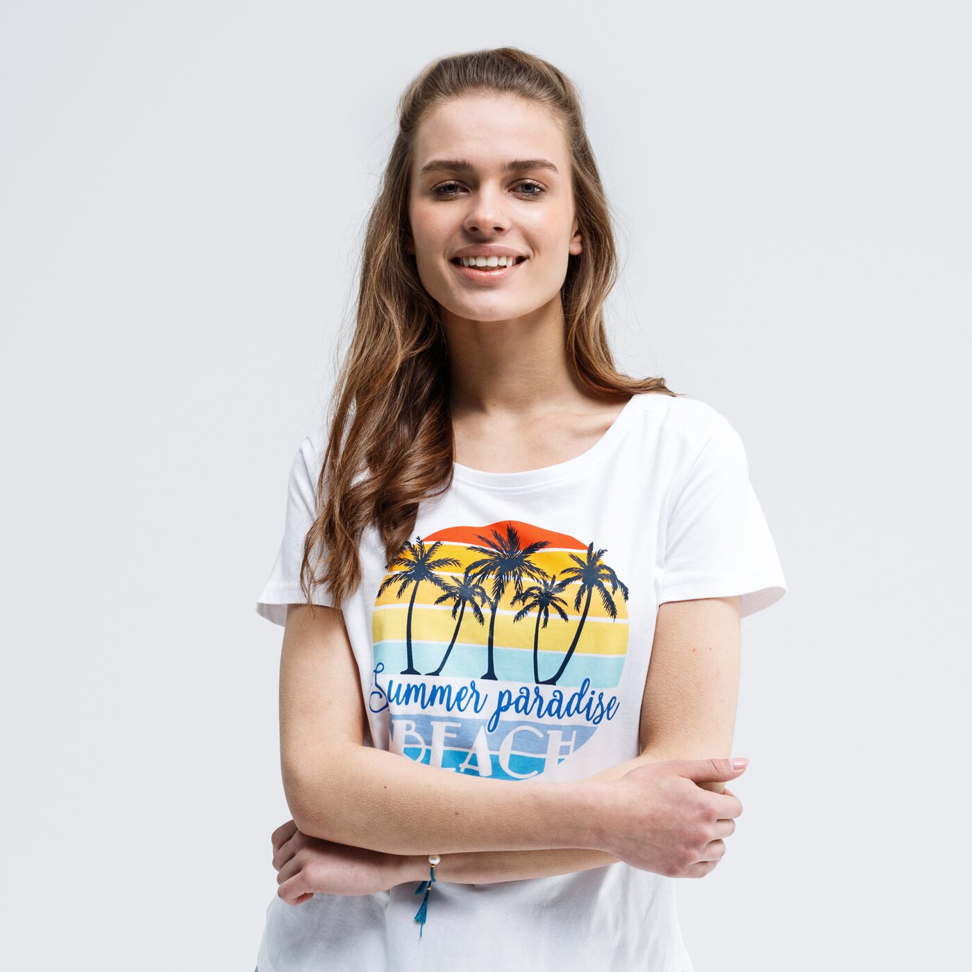 Koszulka damska UP8 T-SHIRT SCAL up120tsd21001 kolor biały