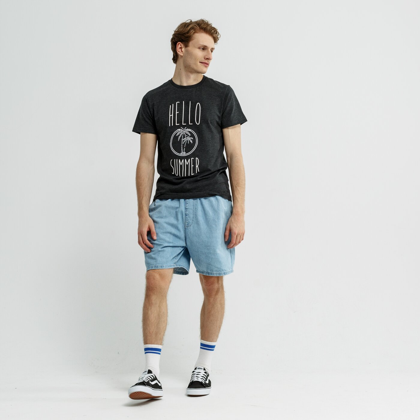 Koszulka męska FEEWEAR T-SHIRT SS ROLDANILO fw19tsm52001 kolor szary