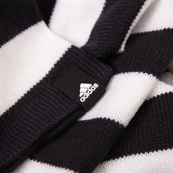  ADIDAS SZALIK STRIPED SCARF m66617 kolor niebieski
