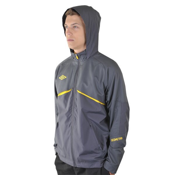Kurtka przejściowa męska UMBRO KURTKA GEOMETRA SHOWER JACKET 60809uzow kolor szary
