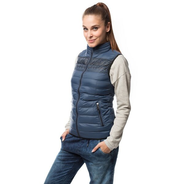 Bezrękawnik damski FEEWEAR KAMIZELKA RENE fw35kad01001 kolor niebieski