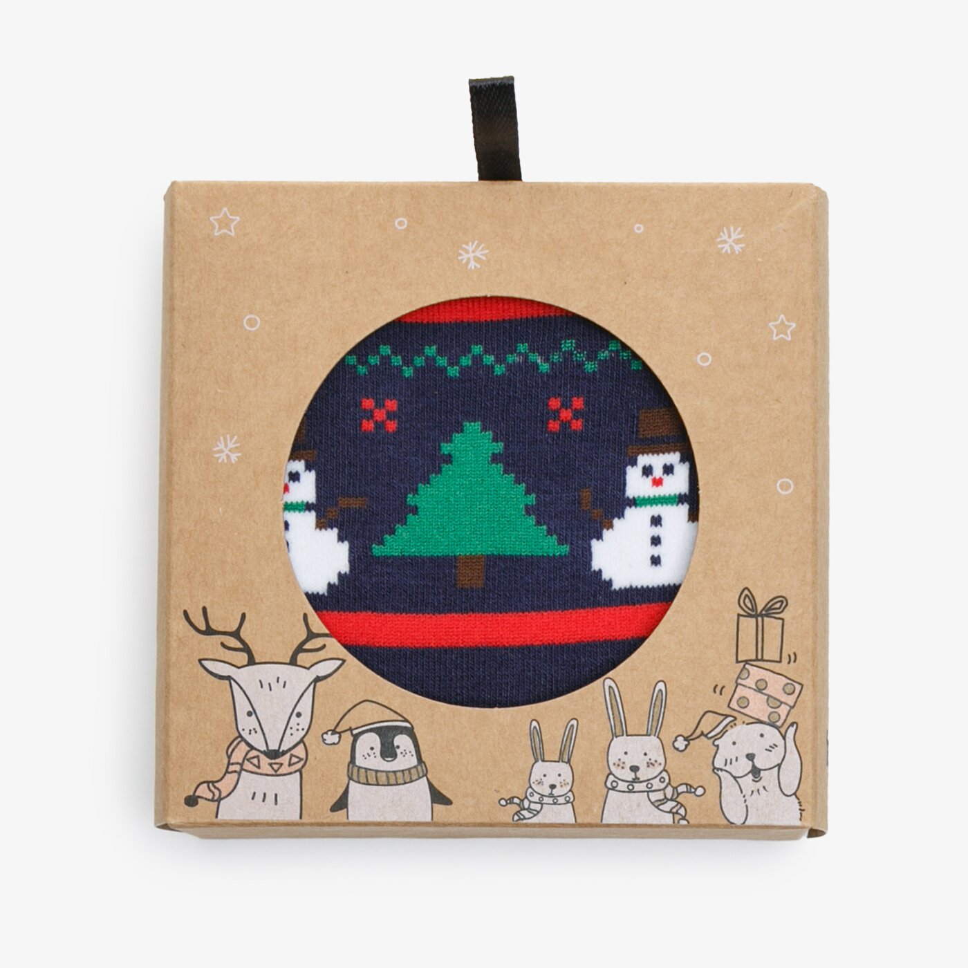 Skarpetki damskie FEEWEAR SKARPETY ŚWIĄTECZNE REINDEER fw39sku23001 kolor multicolor