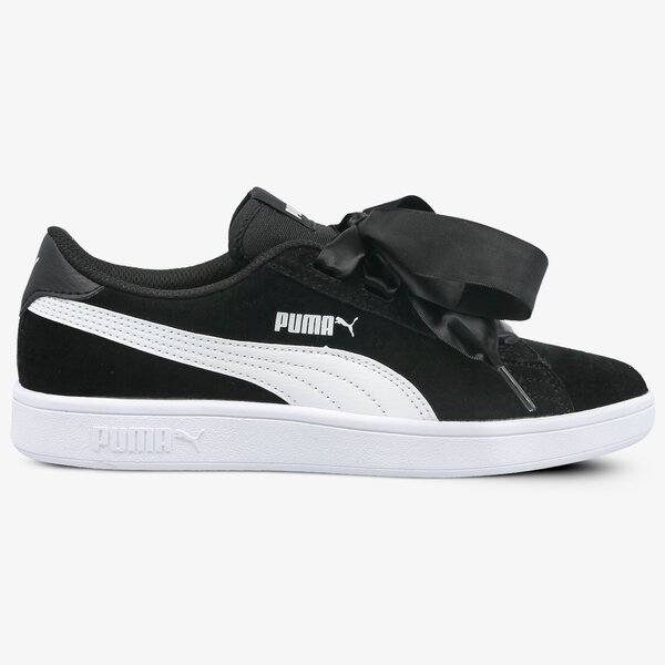 Buty dziecięce PUMA SMASH V2 RIBBON JR 36600301 kolor czarny