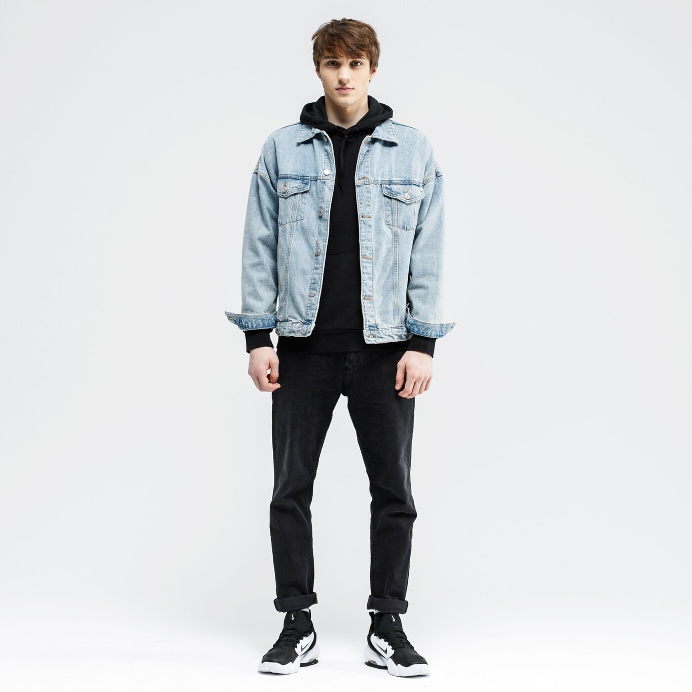 Bluza męska ADIDAS  BLUZA E 3S PO FT du0498 kolor czarny