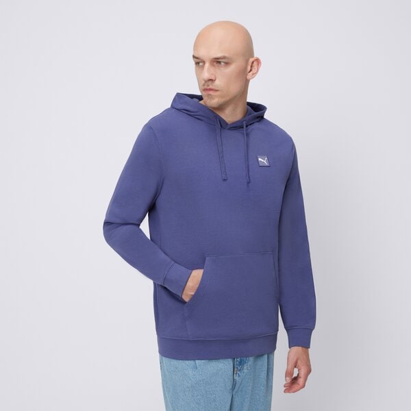 Bluza męska PUMA BLUZA Z KAPTUREM ESS ELEVATED 68472846 kolor niebieski