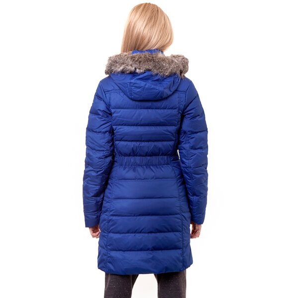 Kurtka zimowa damska NIKE KURTKA ALLIANCE PARKA - 550 HOOD 626972455 kolor niebieski