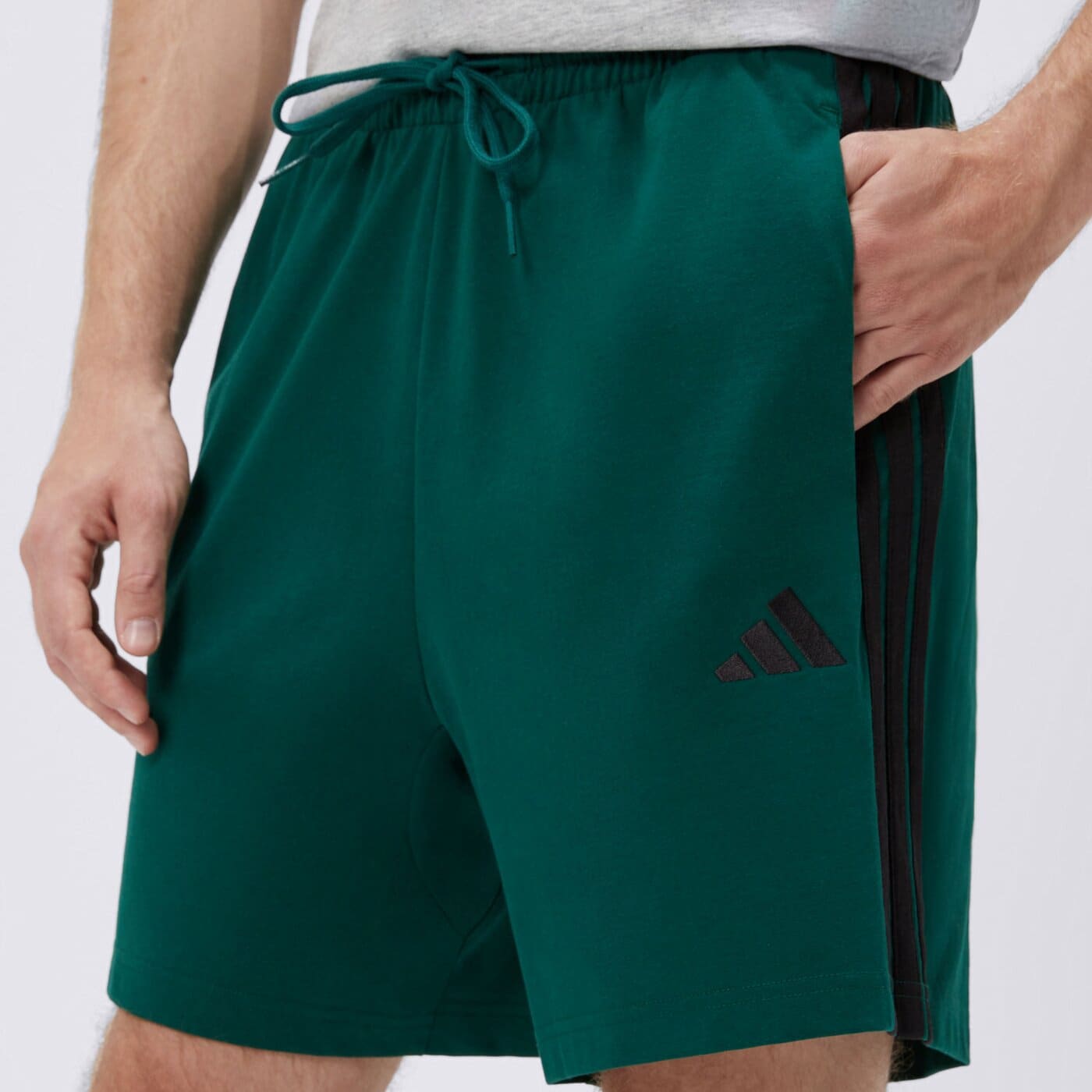 Spodenki męskie ADIDAS SZORTY M 3S SJ 7 SHO jf3680 kolor zielony