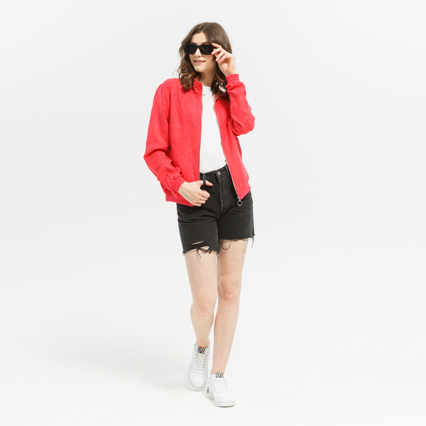 Kurtka przejściowa damska UP8 KURTKA LAMO up121kud12001 kolor różowy