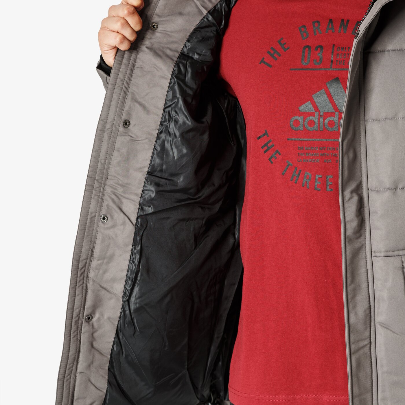 Kurtka zimowa męska LOTTO KURTKA NEPTUNE lo38kum21001 kolor szary