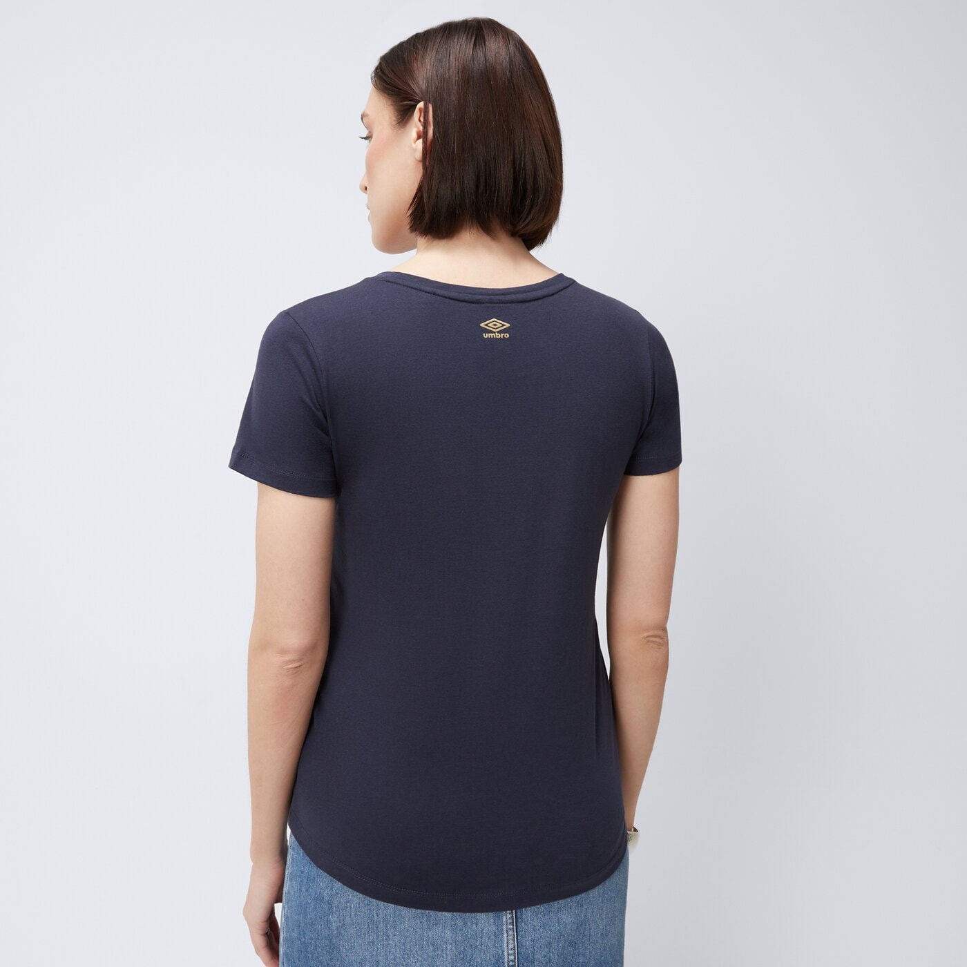 Koszulka damska UMBRO T-SHIRT GOLD ul125tsd0400 kolor granatowy