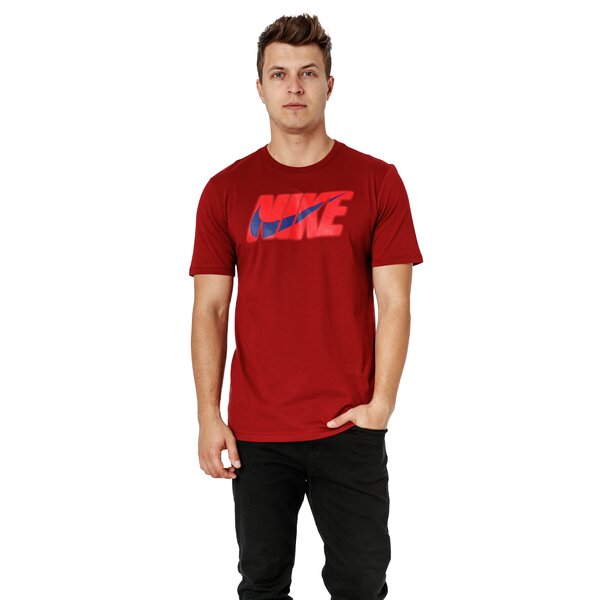 Koszulka męska NIKE T-SHIRT SS TABLE HBR 16 aa6500-677 kolor czerwony