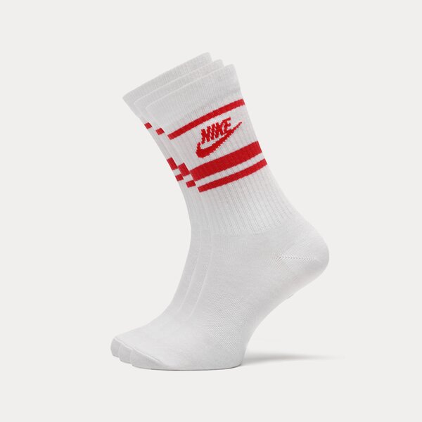 Skarpetki damskie NIKE ESSENTIAL STRIPE SOCKS (3 PACKS)  dx5089-102 kolor biały