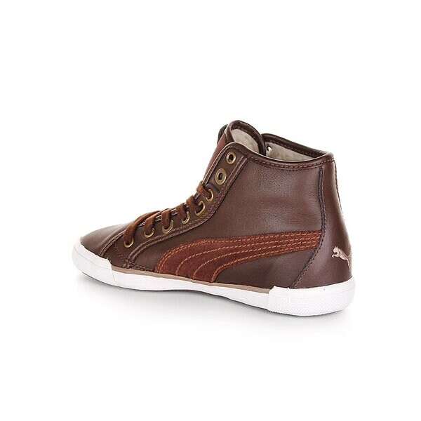 Buty zimowe damskie PUMA CORSICA WMNS MID FUR 35279102 kolor brązowy