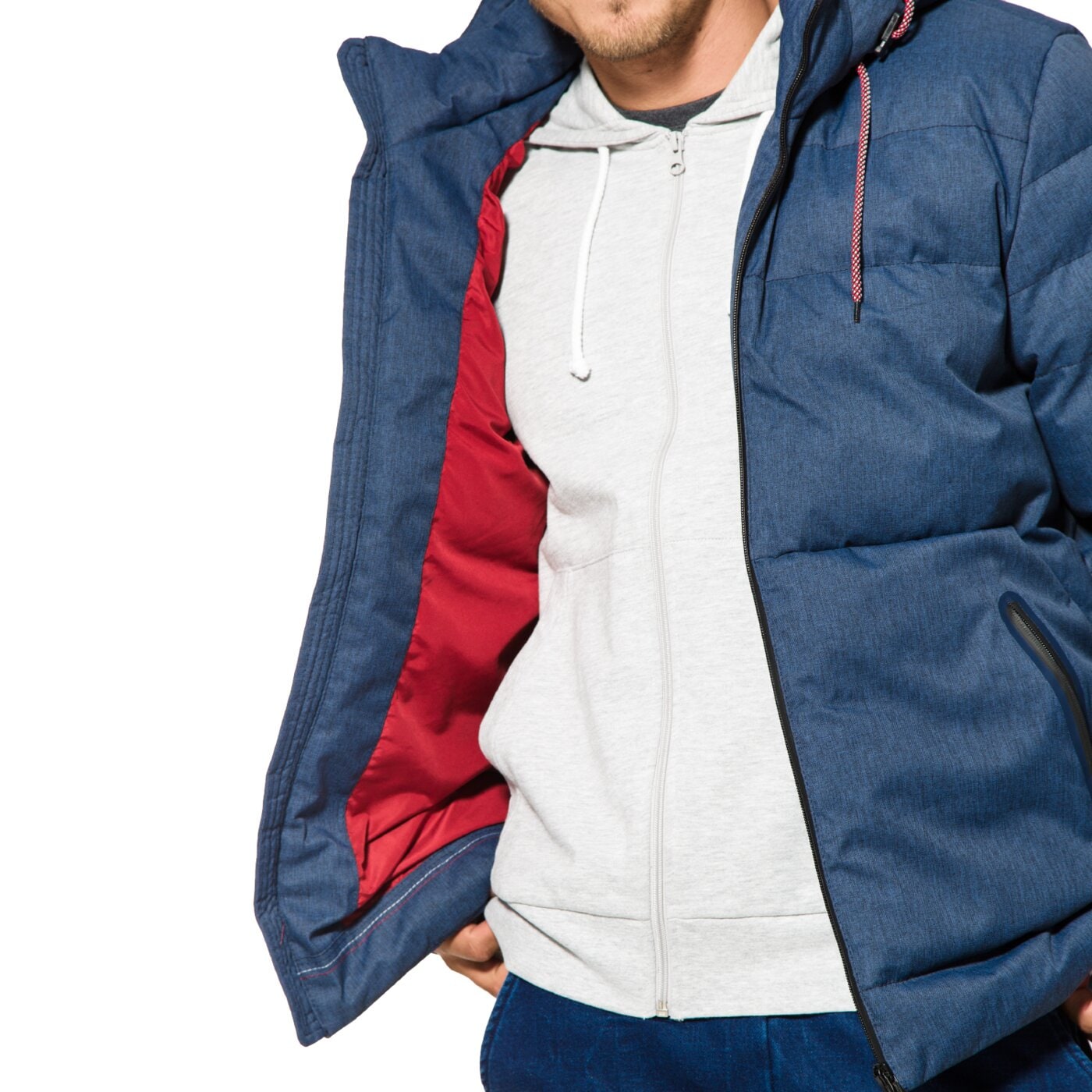 Kurtka zimowa męska FEEWEAR KURTKA DERMI fw37kum37001 kolor niebieski