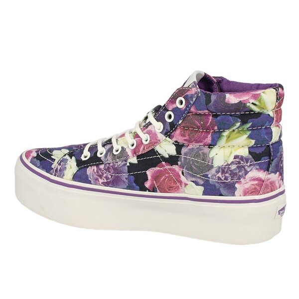Buty sportowe damskie VANS SK8-HI PLATFORM  vrrfc2a kolor multicolor