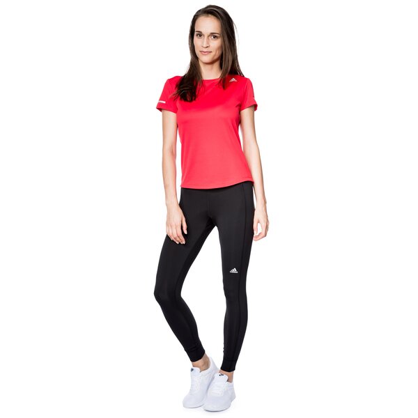 Koszulka damska ADIDAS T-SHIRT RUN TEE W ax7541 kolor czerwony