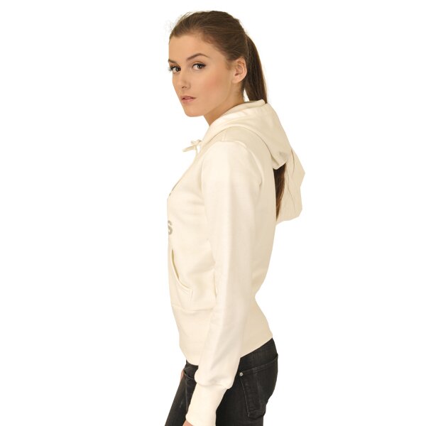 Bluza damska ADIDAS BLUZA   TREFOIL HOODIE v31583 kolor biały