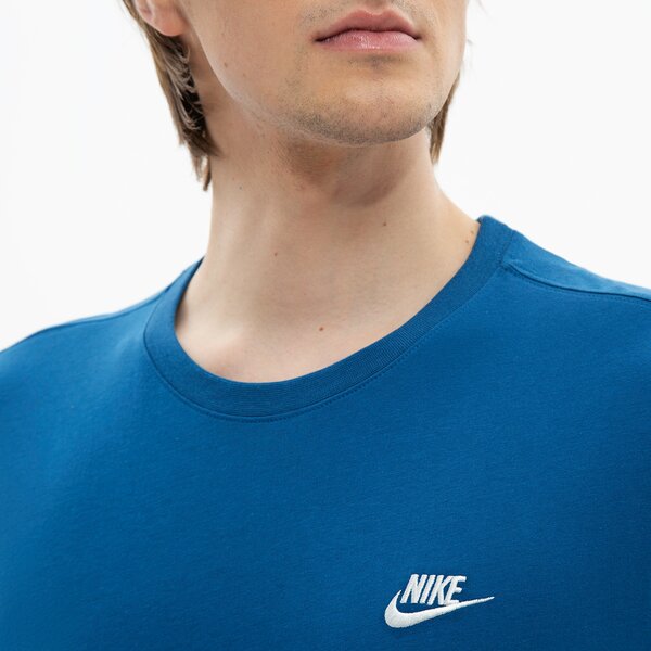 Koszulka męska NIKE T-SHIRT SPORTSWEAR CLUB ar4997-407 kolor niebieski