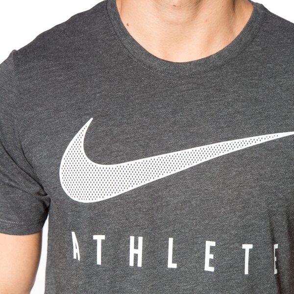 Koszulka męska NIKE T-SHIRT DB MESH SWOOSH ATHLETE 806377032 kolor szary