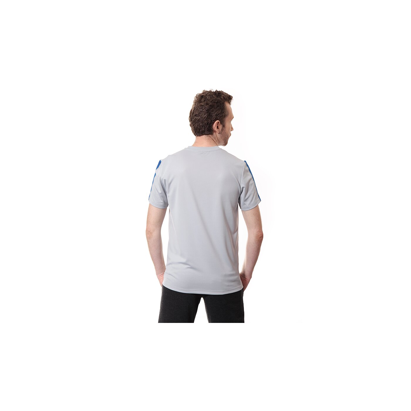 Koszulka męska UMBRO T-SHIRT TRAINING POLY 62569ucm9 kolor szary