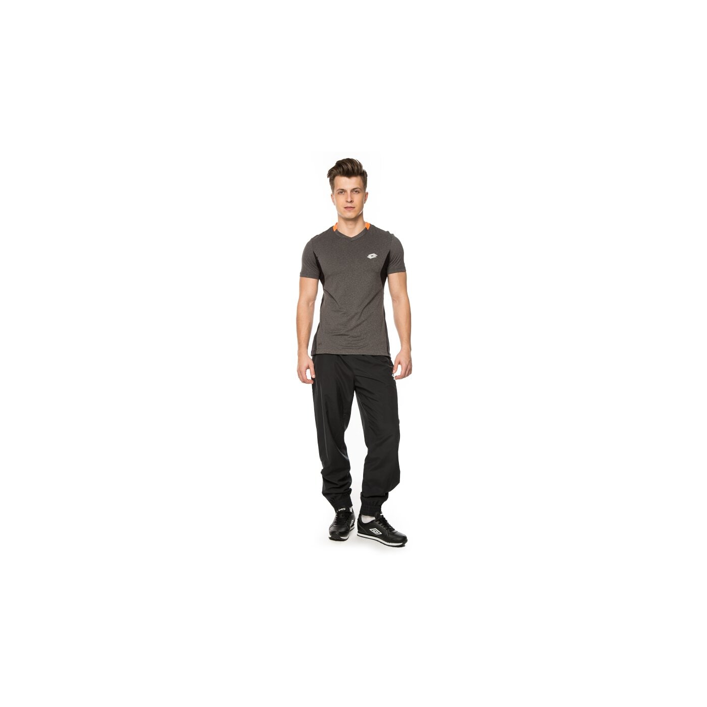 Koszulka męska LOTTO T-SHIRT BRYAN II TEE PL r9988 kolor czarny