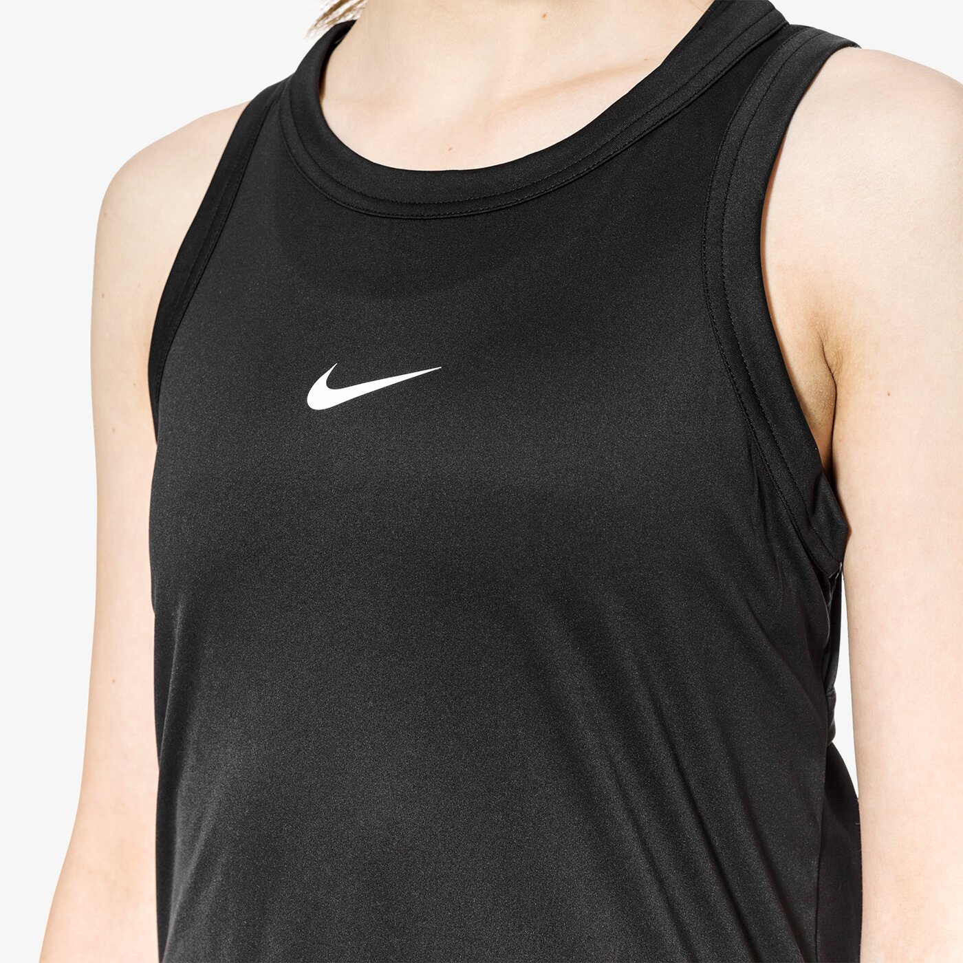 Top damski NIKE TANK W NK DRY SP18 889079-010 kolor czarny