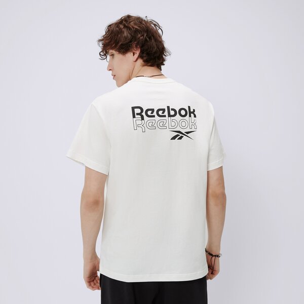 Koszulka męska REEBOK T-SHIRT RI PROP OF RBK GFX SS 100076380 kolor beżowy