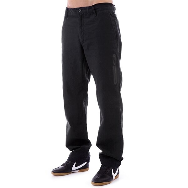 Spodnie dresowe męskie NIKE SPODNIE TWILL TERRAIN PNT 485073010 kolor czarny