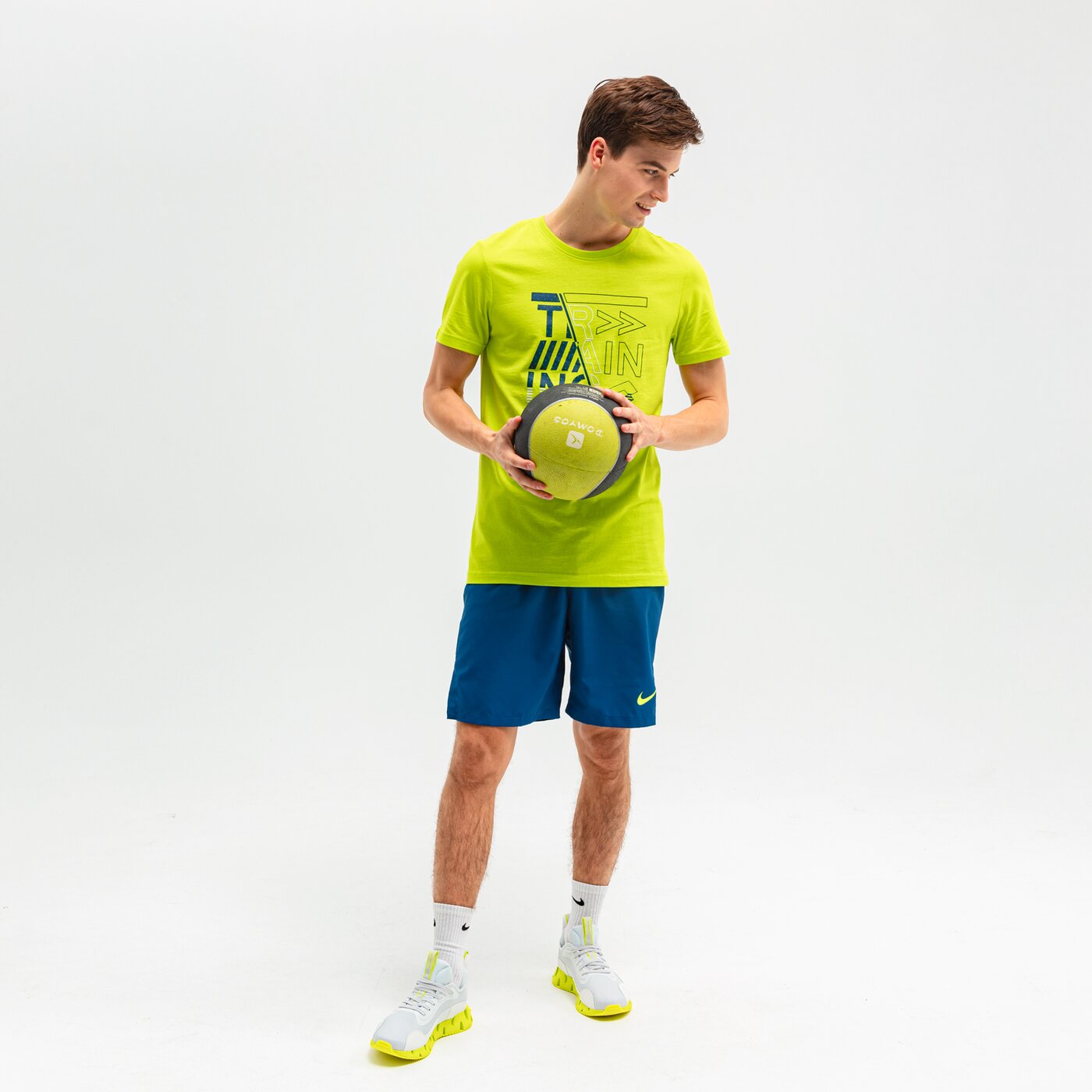 Spodenki męskie NIKE SZORTY FLEX cu4945-476 kolor niebieski