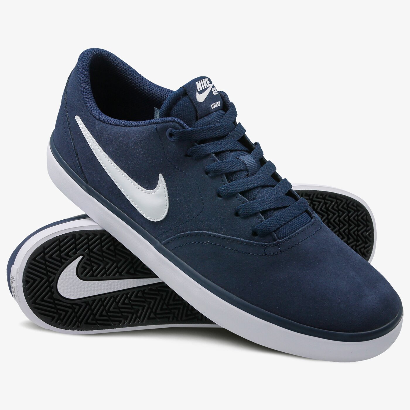 Buty sportowe męskie NIKE SB CHECK SOLAR 843895400 kolor granatowy