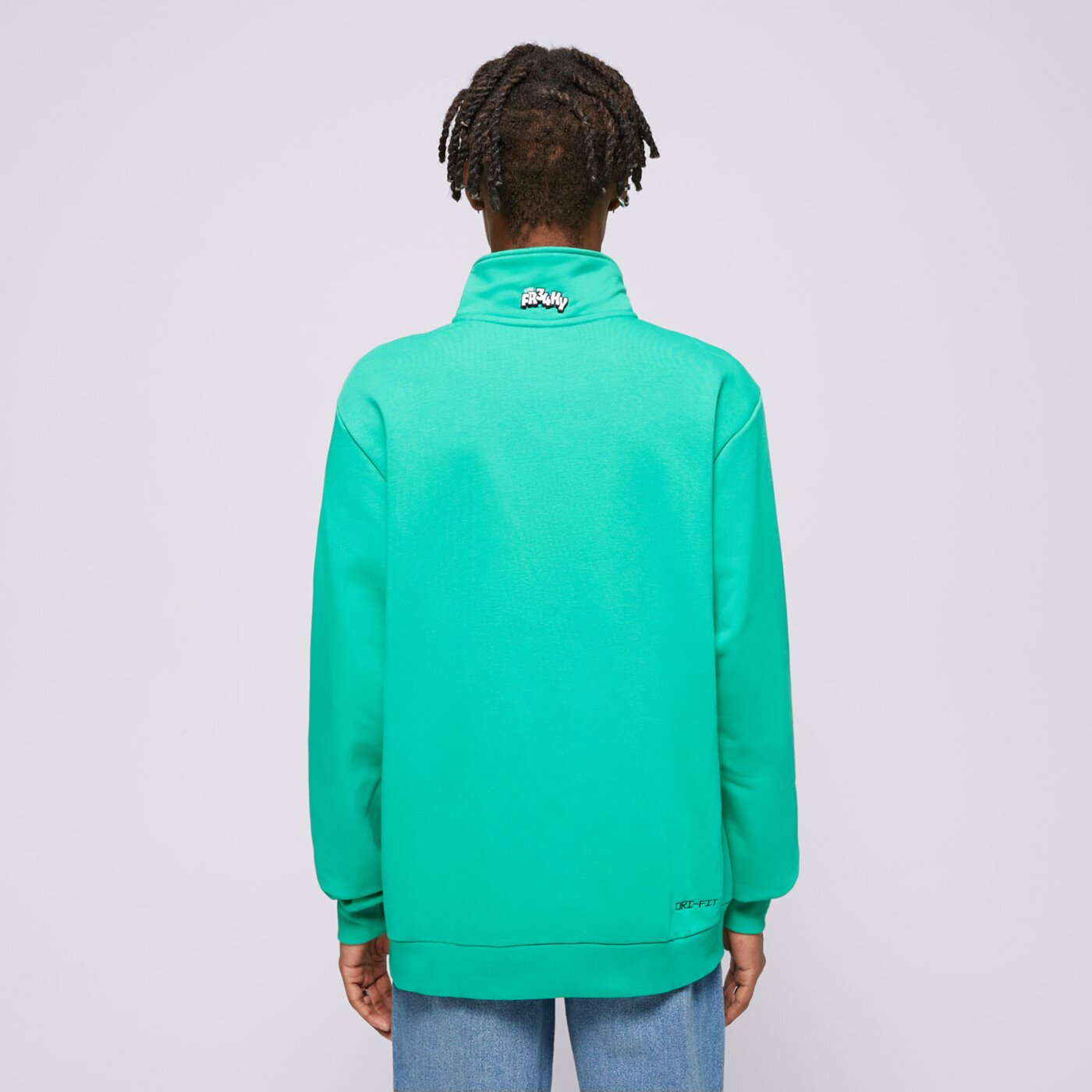 Bluza męska NIKE BLUZA GA M NK DF STD ISS QZ NBA fz0928-324 kolor zielony