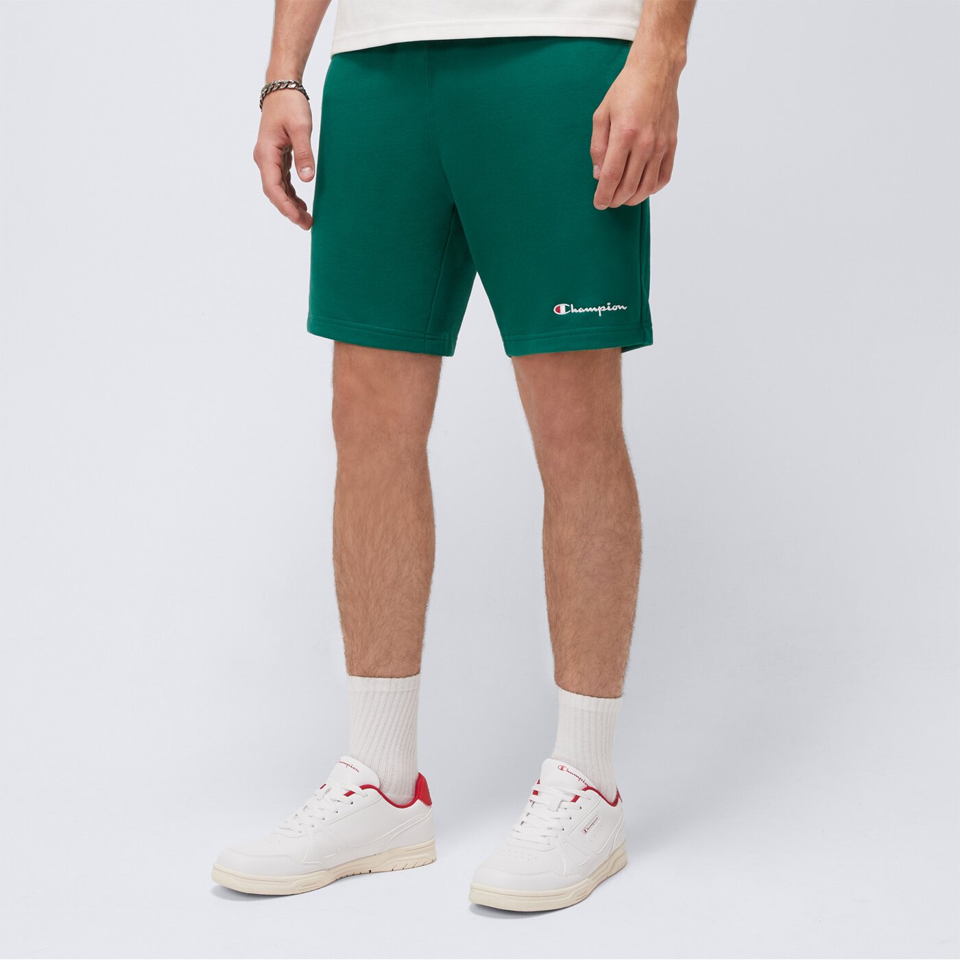 Spodenki męskie CHAMPION SZORTY BERMUDA 219906gs571 kolor zielony