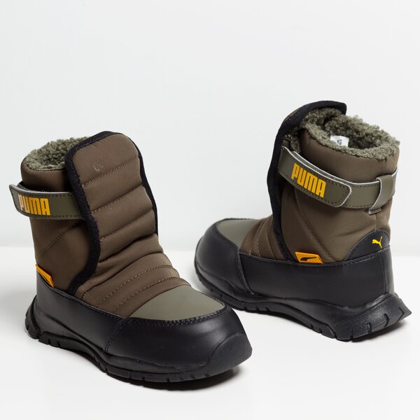 Buty trekkingowe dla dzieci PUMA NIEVE BOOT WTR AC INF 38074602 kolor khaki