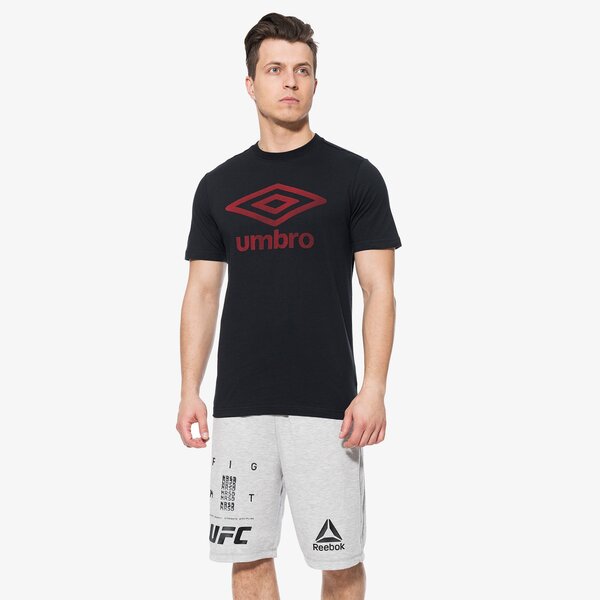 Koszulka męska UMBRO T-SHIRT SS STUBBLE PRINT GRAPHIC 64854u060 kolor czarny