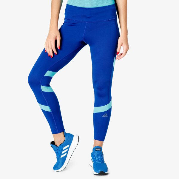 Spodnie dresowe damskie ADIDAS LEGGINGS HOW WE DO TIGHT cz7844 kolor niebieski
