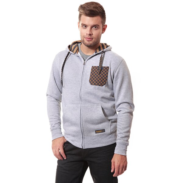 Bluza męska FEEWEAR BLUZA DETROIT fw34blm05001 kolor szary