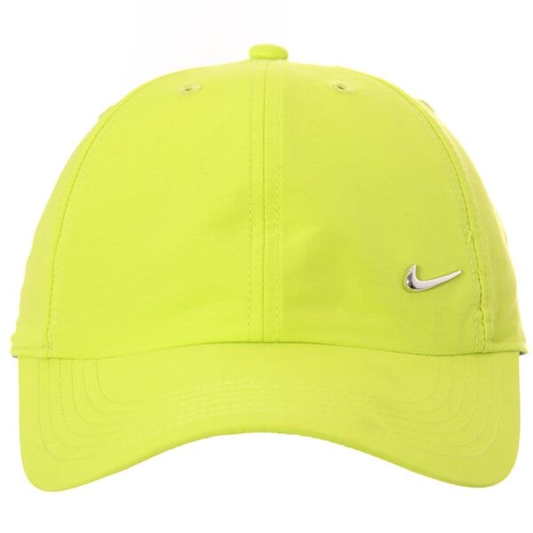 Czapka z daszkiem damska NIKE CZAPKA HERITAGE 86 METAL SWOOSH YTH 405043305 kolor żółty